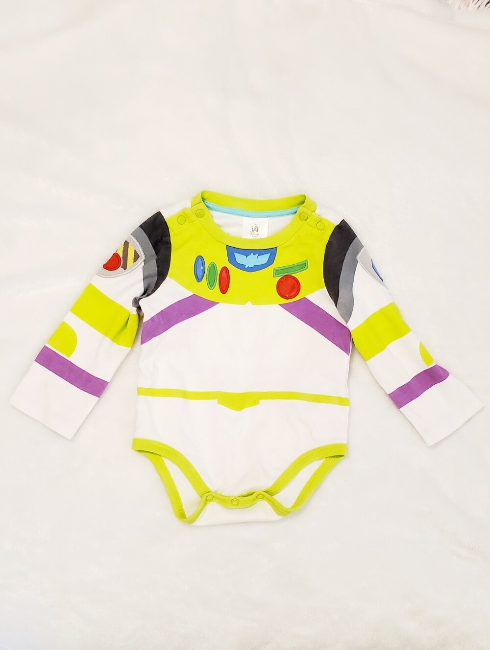 Disney Buzz Lightyear Baby One-Piece Organic Cotton 18-24 Months